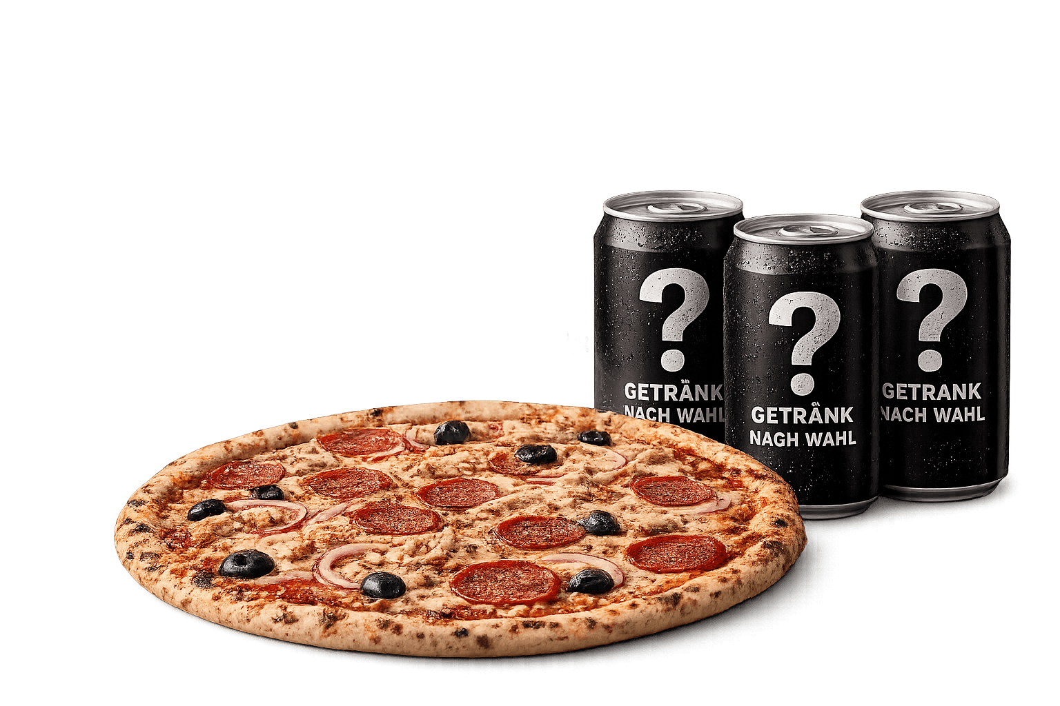 Angebot: Pizza Margherita 26 cm mit Getränk nach Wahl für 7,50 € bei Ali Baba
